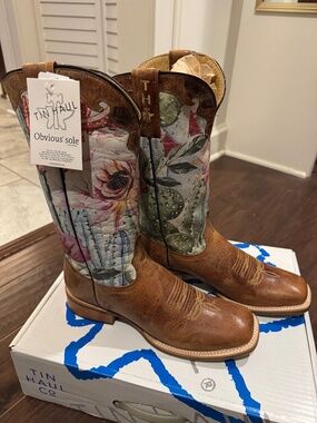 NIB NWT Women’s Tin Haul Cactilicious Boots Size 11